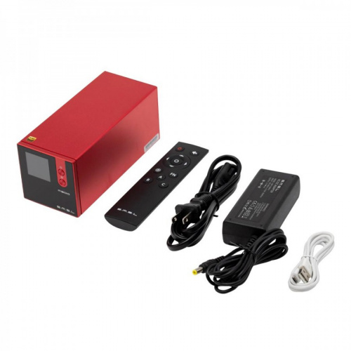 SMSL M300 Red Усилитель.Динамически диапазон: RCA 120дБ, XLR 123 дБ.КГИ+Ш: 0.00015% (-116дБ).Сигнал/шум: 116 дБ. Вход: USB,оптический,коаксиальный,Blu фото 9