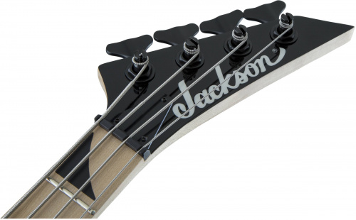 JACKSON JS 1X CB-M, MINION, M FB SN WHT 4-струнная бас-гитара, цвет белый фото 3