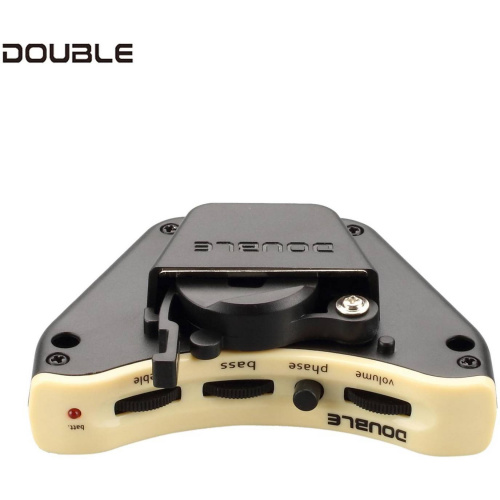 X2 DOUBLE B1G пьезозвукосниматель для акустической гитары, громкость, бас, регуляторы громкости и фото 8