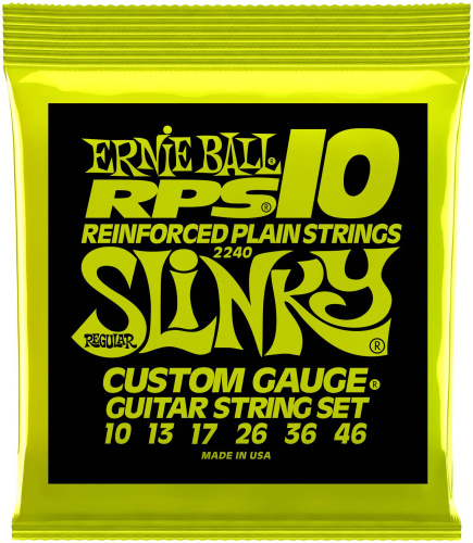 Ernie Ball 2240 струны для эл.гитары RPS10 Regular Slinky (10-13-17-26-36-46)