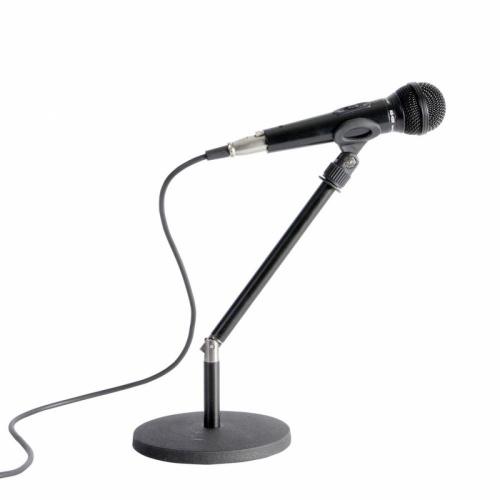 OnStage DS8100 настольная микрофонная стойка, круглое основание фото 4