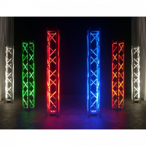 American DJ 5P HEX Сверхъяркое плоское устройство омывающего света с 5 светодиодами красного, зеленого, сине фото 6