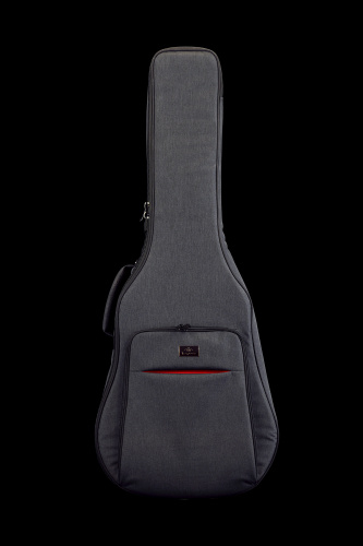 KEPMA F1-D Cherry Sunburst акустическая гитара, цвет вишневый санберст, в комплекте чехол фото 7