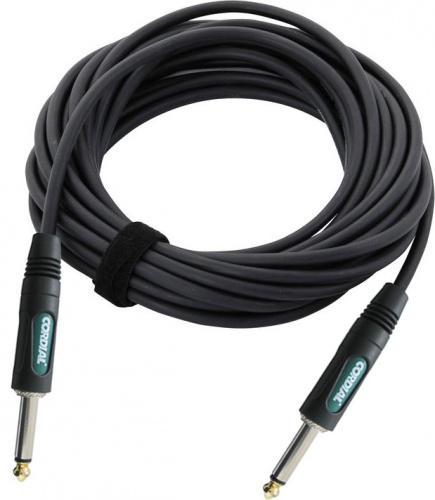 Cordial CCFI 9 PP инструментальный кабель моно-джек 6,3 мм/моно-джек 6,3 мм, 9,0 м, черный
