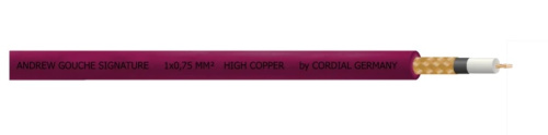 Cordial CSI 7.5 PP ANDREW GOUCHE гитарный кабель TS джек 6,3мм TS джек 6,3 мм, разъемы Neutrik, 7.5м фото 2