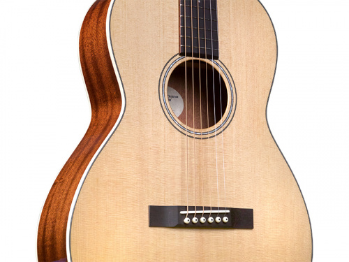 GUILD P-240 12-Fret Parlor акустическая гитара формы парлор, топ - массив ели, корпус - махагони, цвет - натуральный фото 5