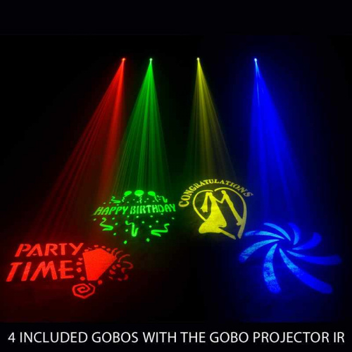 ADJ Gobo Projector IR Яркий гобо-проектор для помещений со светодиодами белого цвета мощностью 12 Вт фото 3