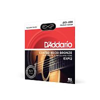 D'ADDARIO EXP12 Струны для акустической гитары