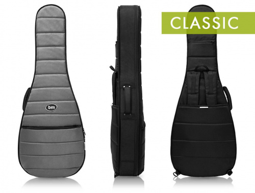 Bag&Music Classic Pro BM1037 чехол для классической гитары, цвет серый