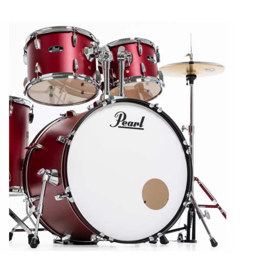 Pearl RS505C/C747 ударная установка из 5-ти барабанов, цвет Matte Red, (3 коробки) фото 3