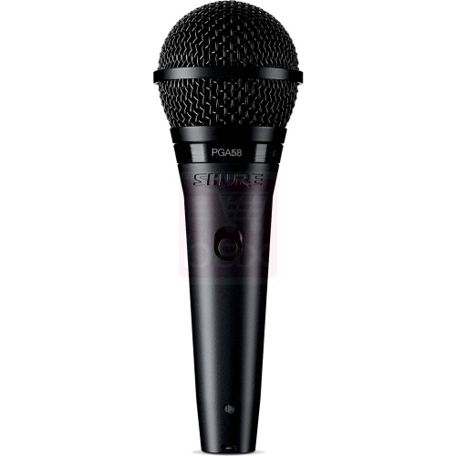 SHURE PGA58-QTR-E кардиоидный вокальный микрофон c выключателем, с кабелем XLR -1/4.