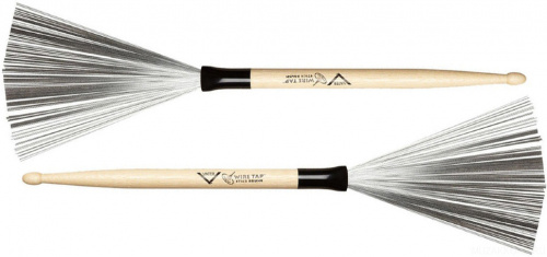 VATER VWTD Drumstick Wire Brush щетки металлические, ручка барабанная палочка 5А, орех