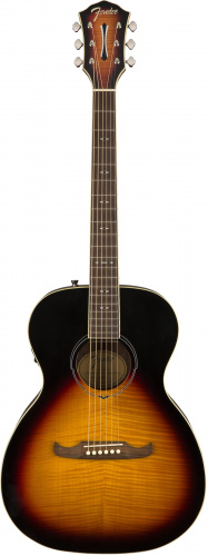Fender FA-235E Concert 3T Snbrst LR Электроакустическая гитара, цвет натуральный