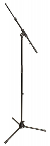 Ultimate JS-MCTB200 стойка микрофонная "журавль" на треноге с телескоп. коленом 102-173см, черная