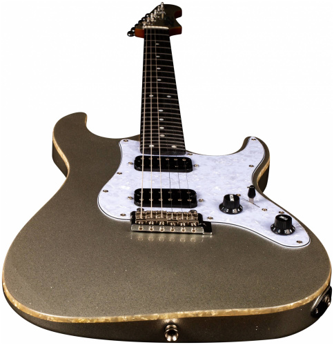 JET JS-500 SLS электрогитара, Stratocaster, корпус липа, 24 лада, HH, 1V1T, tremolo, цвет SLS фото 9