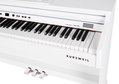Kurzweil KA130 WH Цифровое пианино, 88 молоточковых клавиш, полифония 32, цвет белый фото 3