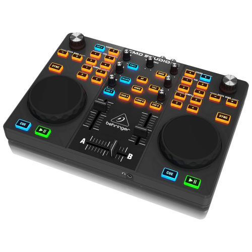 Behringer CMD STUDIO 2A DJ-контроллер USB с 4-x канальным аудиоинтерфейсом, 2xRCA, Phone TRS-Jack