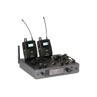 Sennheiser EW IEM G4-twin-G UHF система персон. мониторинга in ear G4 с 2-мя приём.(566-608 МГ