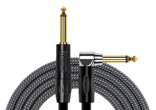 Kirlin IWB-202BFGL 3M CA кабель инструментальный Разъемы: 1/4" прямой моноджек 1/4" угловой мон