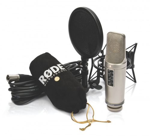 RODE NT2-A Профессиональный конденсаторный микрофон с большой 1" диафрагмой с трехпозиционным переключателем направленности фото 3