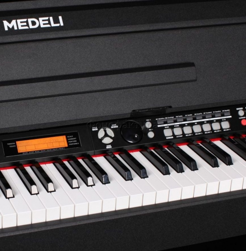 MEDELI CDP5200 фортепиано цифровое, молоточковая механика, полифония 128, 500 голосов,3 педали, стой фото 2