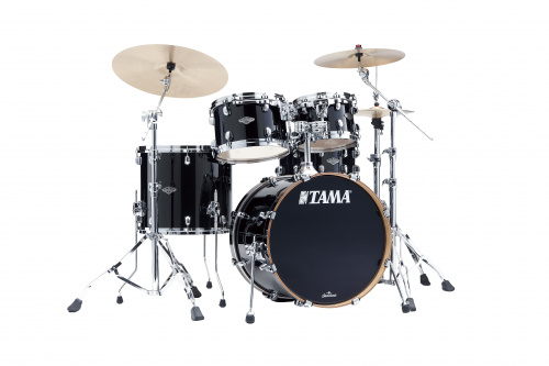 TAMA MBS40RS-PBK STARCLASSIC PERFORMER ударная установка из 4-х барабанов, цвет черный глянцевый, клён/берёза