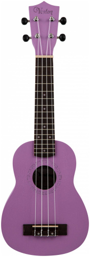 VESTON KUS-15VIO I укулеле, сопрано, махагони, фиолетовый