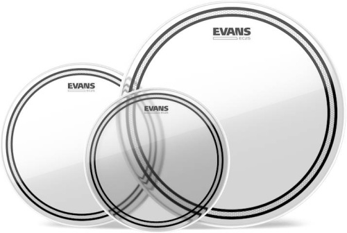 Evans ETP-EC2S CLR-S комплект пластиков 12 13 16 Edge control Clear