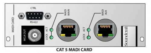 Soundcraft CSB Optical MADI HD card Multi mode
