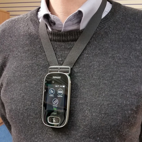 Phonak Roger Touchscreen Mic портативный передатчик с встоенным микрофоном фото 3