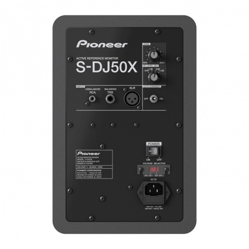 Pioneer S-DJ50X активный монитор для DJ, цена за 1 шт.(чёрный) фото 2