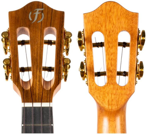 FLIGHT SOPHIA CE SOUNDWAVE- укулеле трансакустика, концерт, SOLID TOP ель, орех, натур, чехол фото 3