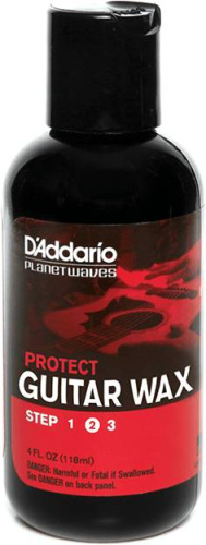 PLANET WAVES PW-PL-02 PROTECT LIQUID CARNAUBA WAX средство для защиты и восстановления лакового покрытия (шаг 2 из 3)