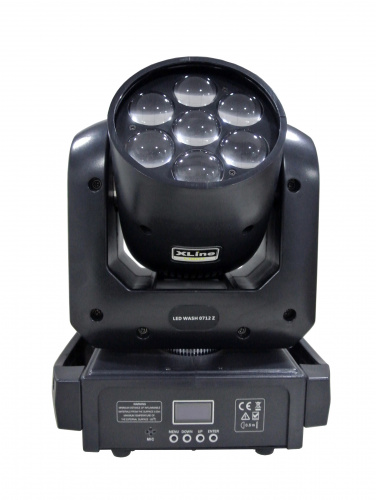 XLine Light LED WASH 0712 Z Световой прибор полного вращения. 7 RGBW светодиодов мощностью 12 Вт фото 2
