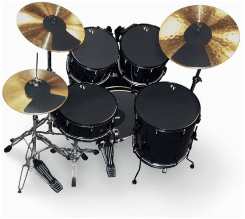 VIC FIRTH VICMUTE 18B Тренировочная заглушка для барабана 18" фото 2