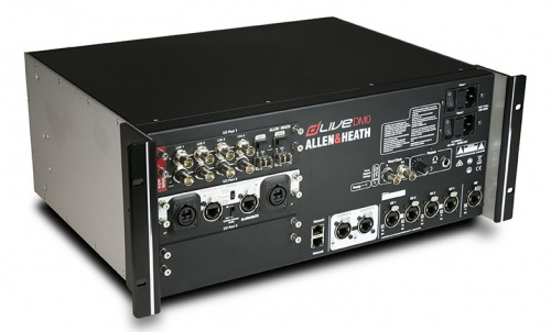 ALLEN&HEATH DLIVE-DM0 Компактный цифровой микшерный модуль 4U, конфигурация 128 x 64