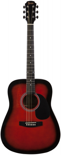 ARIA FIESTA FST-300 BS Гитара акустическая, верх: американская липа фото 4