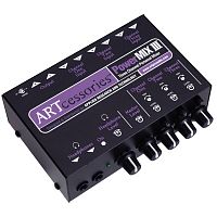 ART PowerMIX3 Компактный 3-х канальный стерео микшер, 6x 1/4" TS Jack входов объединённых в 3 стерео