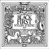 Ernie Ball 1511 1я струна для классической гитары. Черный нейлон, калибр .028