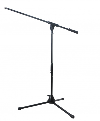 ROCKDALE AP-3607 низкая микрофонная стойка-журавль, высота 52-76 см, журавль 80 см, металл, чёрная фото 2