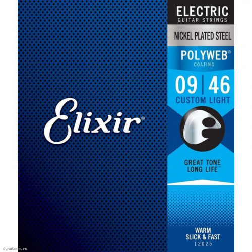 ELIXIR 12025 струны PW Super Light (009-046)