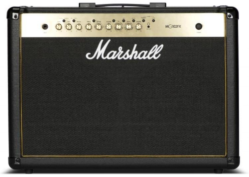 MARSHALL MG102GFX комбоусилитель гитарный, 100Вт, 2x12', 4 канала, секция цифровых эффектов, цифровой ревербератор