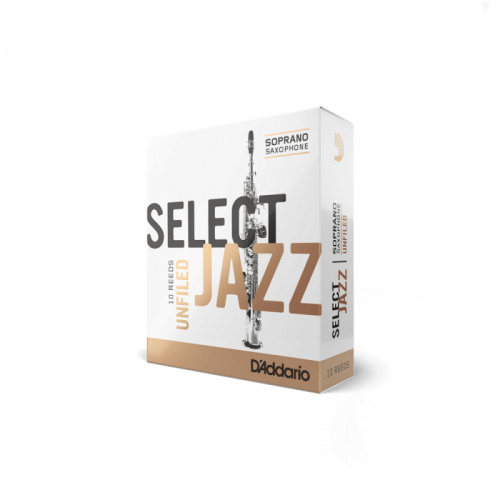 RICO RRS10SSX2H Select Jazz трости д/сакс сопр, unf, 2H, 10 шт/упак