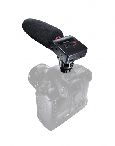 Tascam DR-10SG портативный накамерный рекордер на Micro SD/SDHC, формат записи WAV (BWF), 44.1/48 kHz, 16/24 bit, с микрофоном "Короткая Пушка" фото 5