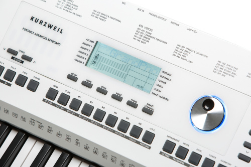 Kurzweil KP110 WH Синтезатор, 61 клавиша, полифония 128, цвет чёрный фото 3