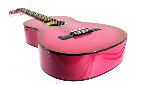 Valencia VC104PKS Гитара классическая, цвет Pink Sunburst фото 4