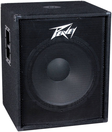 PEAVEY PV 118 сабвуфер, 400Вт Program, 800Вт Peak, 8 Ом, 1 x 18" динамик, пассивный кроссовер, 40 - 180 Гц, крепление для стойки, ворсовое покрытие.