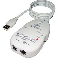 Behringer UCG102 внешний интерфейс USB для подключения электрогитары к компьютеру
