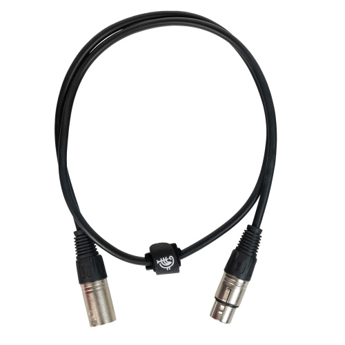 ROCKDALE MC001-1M готовый микрофонный кабель, разъемы XLR, длина 1м фото 3