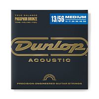 Dunlop DAP1356 струны для акустической гитары Phosphor Bronze 13-56